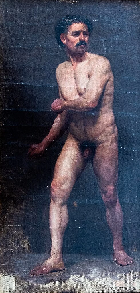 Studio di uomo virile